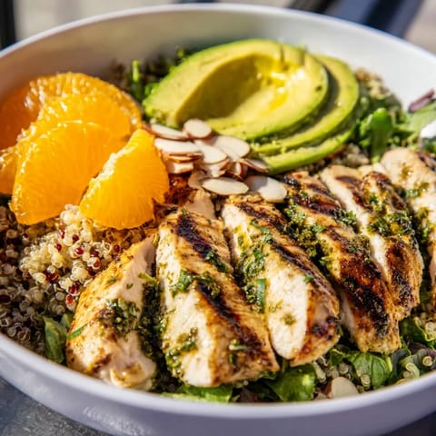 Citrus Herb Chicken Salad Bowl