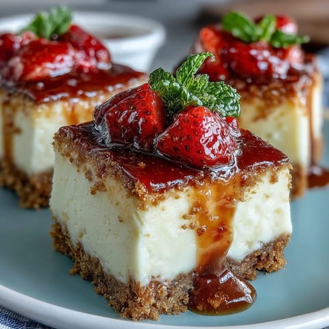 Bite-sized cheesecake treats with buttery graham cracker crust and fresh berries, served with festive diploma picks for graduation parties.