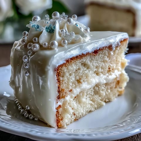 Elegant Communion sheet cake adorned with smooth pearl fondant and shimmering edible pearls, perfect for religious celebrations.