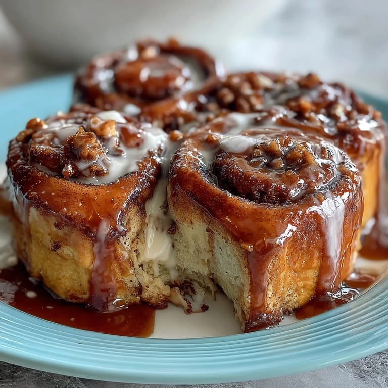 Fluffy pancake casserole layered with cinnamon swirl and topped with luscious cream cheese glaze, perfect for weekend brunch or holiday mornings.