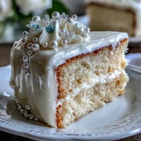 Elegant Communion sheet cake adorned with smooth pearl fondant and shimmering edible pearls, perfect for religious celebrations.